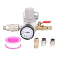 thumbnail image 2 of Pressure Regulator, Air Compressor Pressure Regulator 0-1MPa Gauge 1/4 Inch NPT  For Pneumatic Tool, 2 of 8