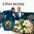 thumbnail image 4 of JAGASY Sparrow Adult Human Urn for Ashes, Little Memorial Moon Urns for Wife, Keepsake Blue Urn for Husband, Little Funeral Urns for Adult Man and Women, 3 Inch, 4 of 7