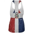 thumbnail image 2 of Distressed Dominican Republic Flag All Over Womens Work Out Tank Top Multi MD, 2 of 2
