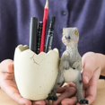 thumbnail image 4 of Banllis Lindo portalápices divertido dinosaurio accesorios de escritorio organizador de bolígrafos para el hogar y la oficina suministros decorativos decoración taza de dientes regalo de resina para h, 4 of 5