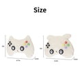 thumbnail image 2 of Baby Teething Toys Set, 2 Pcs Silicone Game Controller Teething Toys for 3-6 month 6-12 Months - Sensory Toy Chew Toys Educational Toys for Toddler - White, 2 of 8