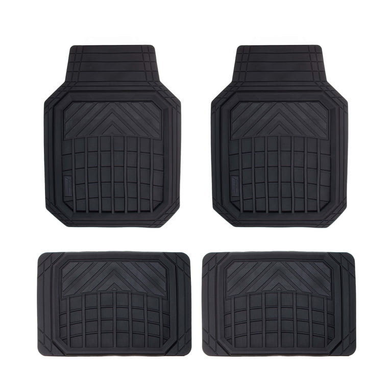 4-Piece Heavy Duty Rubber Floor Mats For Hyundai I10 I20 I30 – Universal Fit