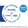 thumbnail image 2 of Nature Made Wellblends Back to Sleep, Melatonin 1 mg, L theanine 100 mg, and GABA 100mg, Sleep Supplement, 40 Fast Dissolve Tablets, 2 of 3