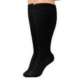 thumbnail image 2 of LShunze Wide Calf Compression Socks for Men & Women, Plus Size Knee High Stockings Support for Circulation, Running, Sports, 2 of 7