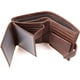 thumbnail image 1 of Coffee Cartera para hombre Carteras triples de cuero con bloqueo Rfid con bolsillo para monedas, compartimentos para billetes con cremallera, caja de regalo, 11 ranuras para tar, 1 of 5