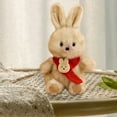 thumbnail image 6 of Easter Bunny Table Decor Rabbits Stuffed, Easter Bunny Ornament Statues for Home Decor, Easter Office Decor Bunny Easter Room Decor(1pc), 6 of 6