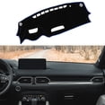 thumbnail image 1 of Alfombra de tablero antideslizante para interiores, cubierta del tablero para Mazda CX-3 2016-2022, poliéster negro azul, 1 of 7