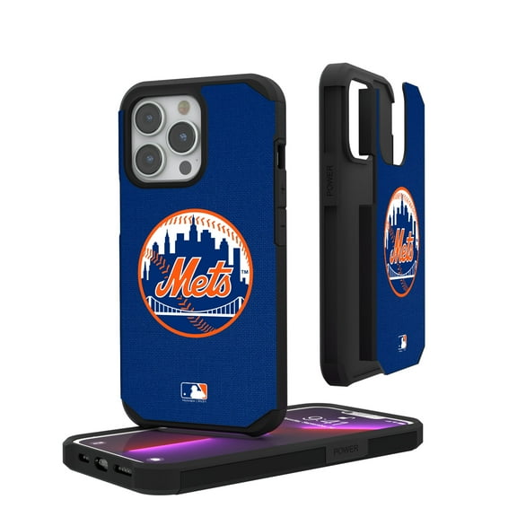 New York Mets iPhone Solid Design Rugged Case