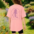 thumbnail image 6 of Girls Casual Short Sleeve T Shirt Crewneck Printed Top Clothing Graphic Tees, 6 of 6