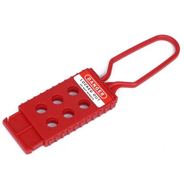 Riwesomey Equipo de bloqueo de 10 piezas Accesorio de bloqueo resistente Cerraduras de desglose de máquina simple Cerradura de cerrojo con diseño de 6 Herramientas y ferretería Riwesomey TO001352-00B