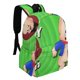 thumbnail image 2 of El Show de Porky Pig-theme Backpack, Campus style schoolbag Bookbag with Adjustable Shoulder Straps And Large Zip Compartment, Unisex Travel Bags.42x30x15cm, 2 of 6