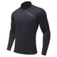 thumbnail image 4 of Ceisia Men's Slim Stand-Collar Half-Zip Thickened Athletic Compression Training Top Gift, 4 of 6