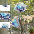 thumbnail image 3 of 3 uds acrílico doble cara flor Animal colgante diamante arte pintura Suncatchers, 3 of 9
