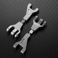 thumbnail image 5 of Ounissouiy RCGOFFLOW Brazo de suspensión delantero Brazo de suspensión delantero Rc mejorado para camiones monstruo 1/10 XTE XBE Kits de construcción modelo Plata, 5 of 5