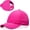 Hot Pink, variant on Girls Criss Ponytail Hat Reflective Baseball Cap Quick Dry Summer Hats for 7-12