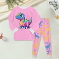 thumbnail image 2 of Bamboo Viscose Toddler Pajamas Boys Girls Baby Pjs Sets Kids Snug fit Long-Sleeve Sleepwear 6-12 Months 12-24 Months 2t 3t 4t 5t 6t 7t 8t 9t Children(Pink,4-5 Years), 2 of 5