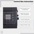 thumbnail image 2 of Digital Box LED Controller of Heat Press Machine, Heat Press Machine Temperature Control Box (Below 2800W), for T-Shirts/Mug/Plate/Cap/Cup Heat Press Machine. 110V/220V, 2 of 5