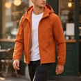 thumbnail image 2 of Jerdar Men's Spring Coat Outdoor Mountaineering Riding Windproof Work Coat Mens Outerwear, 2 of 8