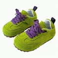 thumbnail image 3 of Kogui Girl Shoes Toddler Girls Sneaker Shoes Kids Lightweight Breathable Walking Shoes Size 13.5 (Green,Little Kids 13.5), 3 of 9