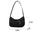 thumbnail image 3 of Mini Shoulder Bag for Women Small Crossbody Purse with Metal Zipper Polyester Fabric, 3 of 7