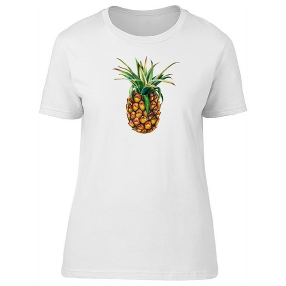 Cool Pineapple, Exotic Fruit T-Shirt Women -Image by Shutterstock, Female XX-Large