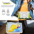 thumbnail image 6 of FJLBDE Case for Xiaomi Redmi Pad 2/Pad 2 SE 9.7 Inch with 360 Kickstand, Shoulder Strap Carrying Protective Cover, Multicolor Green, 6 of 6