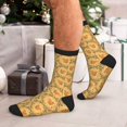 thumbnail image 7 of Pofeuu Cartoon Squirrel Print Crew Socks, Adult Running Hiking Socks for Youth and Adult, 7 of 7