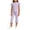 Purple, variant on Girls Summer Outfits Ruffle Short Sleeve Tops with Capris Pants 2 Pieces Sets Cute Clothes 2-11 Years
