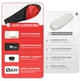thumbnail image 5 of QEZER Cold Weather Sleeping Bag, XL Down Sleeping Bag Below 0 Degree For Outdoor, Camping, Mountaineering, 5 of 8