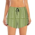 thumbnail image 4 of Lsque Multiplication Table1 Printed Women's Running Shorts with Liner Pockets,Elastic Quick Dry Workout Athletic Gym Yoga Shorts,Womens High Waist Shorts-Medium, 4 of 9