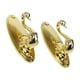 thumbnail image 1 of 2 ganchos para sujetar cortinas, multifunción, estilo retro, para sombreros. Oro, 1 of 8
