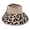 Pink, variant on Women’s Straw Sun Visor Leopard Print With Adjustable Back Strap Wide Brim Sun Protection Hat