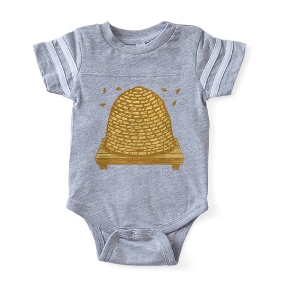 CafePress - Skep - Cute Infant Baby Football Bodysuit
