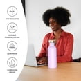 thumbnail image 3 of Botella de Agua Bambaw 1 L Sin Aislar Libre de BPA Lilac, 3 of 8