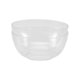 thumbnail image 3 of Women 9cm x 4.5cm DIY Clear Plastic Mask Bowl Mixer Holder 2pcs, 3 of 5