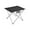 Silver, variant on Ultralight Small Folding Camping Table with Aluminum Table Top, Beach Table for Sand with Carrying Bag,Prefect for Outdoor,Picnic,BBQ,Cooking,Festival