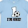 thumbnail image 4 of Inktastic First Birthday Soccer 1 Year Old Boys or Girls Baby T-Shirt, 4 of 5
