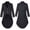 Black, variant on Men's Steampunk Vintage Tailcoat Jacket Gothic Frock Coat Uniform,XL,Purple