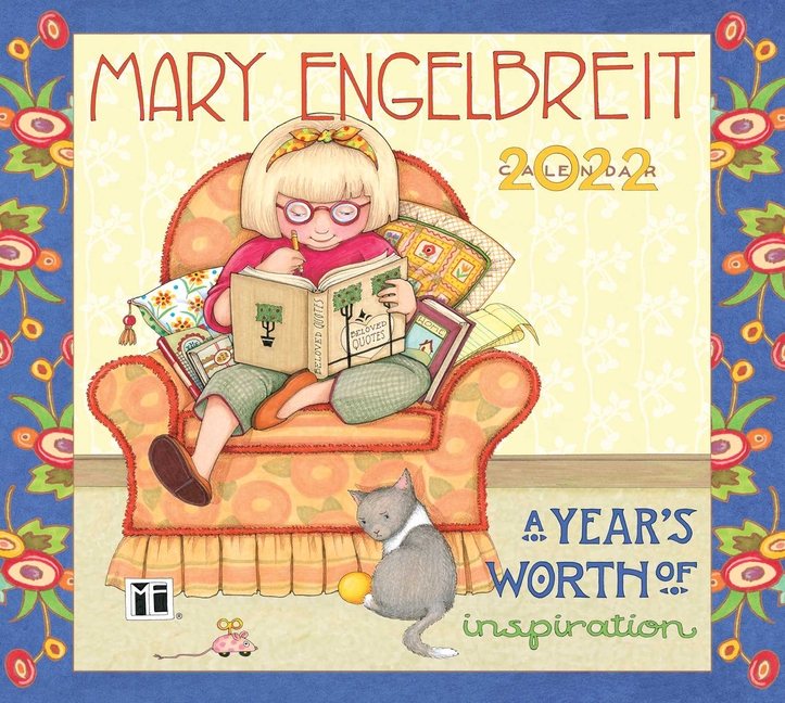 Mary Engelbreit s 2022 Deluxe Wall Calendar A Year s Worth Of Inspiration Calendar Walmart