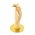 thumbnail image 4 of Mano Flexible Del Bosquejo de La Exhibición Del Reloj de La Del Modelo de para Del Interior Madera Salvador maniquí de madera, 4 of 10