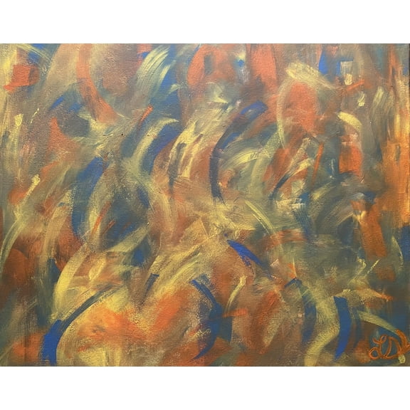 Abstract Hope Acrylic Painting