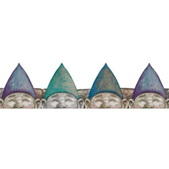 2.75 x 37 in. Peeking Gnomes Wide Trim - Pack of 6