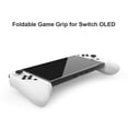 thumbnail image 2 of Tmvgtek Empuñadura Ergonómica Portátil Para Consola De Juegos Nintendo Switch Oled (Blanco), 2 of 9