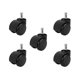 thumbnail image 1 of 5-pack Office Chair Casters - 11 mm, 1 of 2