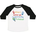 thumbnail image 3 of Inktastic Future Pickleball Player Boys or Girls Toddler T-Shirt, 3 of 5