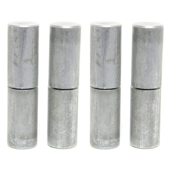 | 3" Metal Barrel Hinge Weld On Steel | Gates Doors Heavy Duty Bearing | 4 Pack