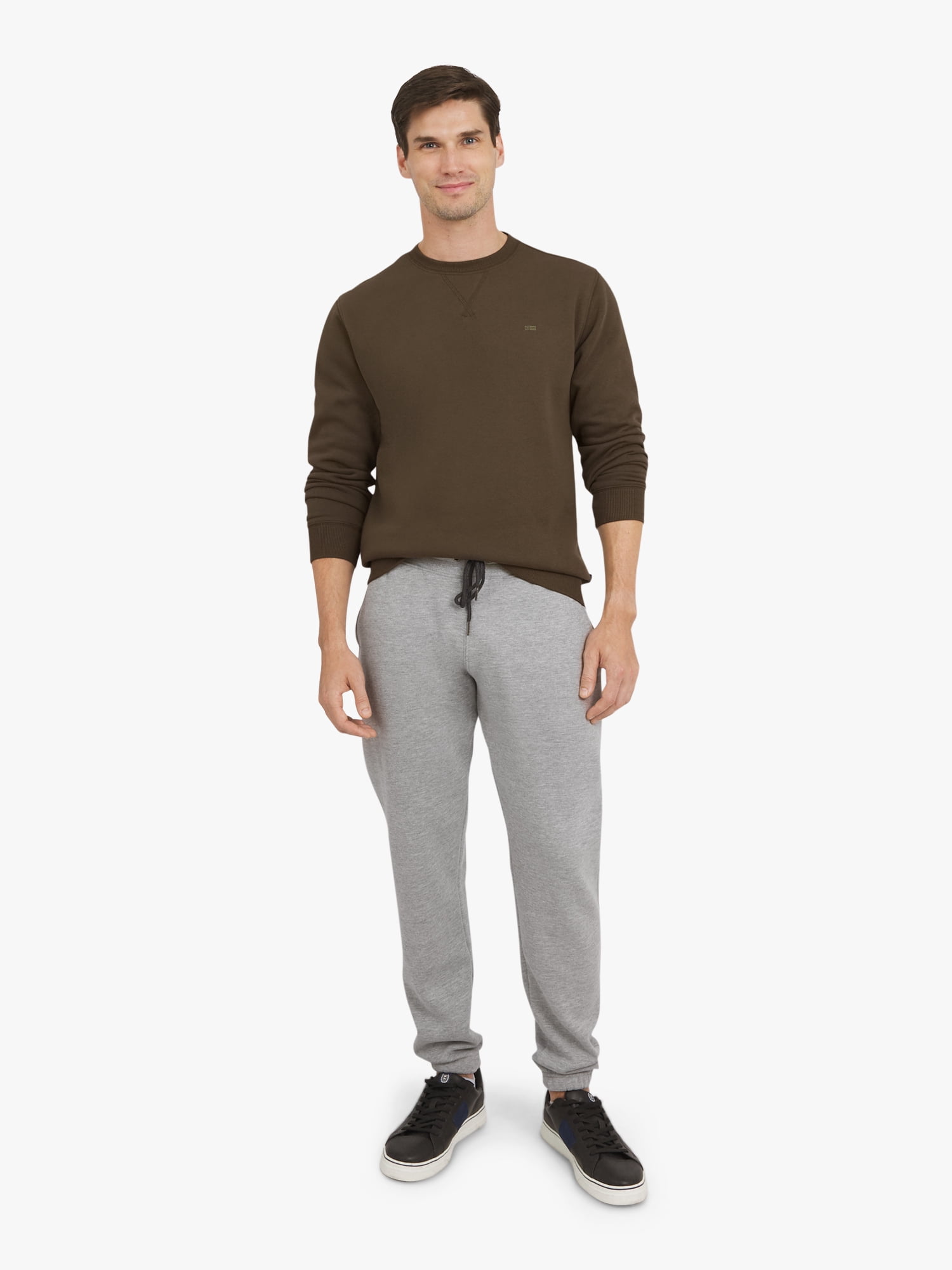 Chaps Men's & Big Men's Everyday Fleece Crewneck Sweatshirt, Sizes S-2XL