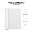 thumbnail image 5 of Leather Desk Mat - Non-Slip PU Desk Pad for Office and Home - Desk Organization and Accessories - Ideal for Large Mouse Pad and Desk Mats on Top of Desks (35.4" x 15.8", White), 5 of 8