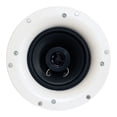 thumbnail image 3 of (Pack of 8) 5.25 Ceiling Wall Mount Frame-less Speakers - 2-Way Mid bass Woofer Speaker 0.5 Mylar tweeters Flush Design w/ 80Hz - 20kHz Frequency Response And 200 Watts Power Easy Installation, 3 of 9