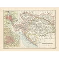 thumbnail image 2 of Bartholomew 14x12 White Modern Wood Framed Museum Art Print Titled - Austria Hungary - Bartholomew 1892, 2 of 4